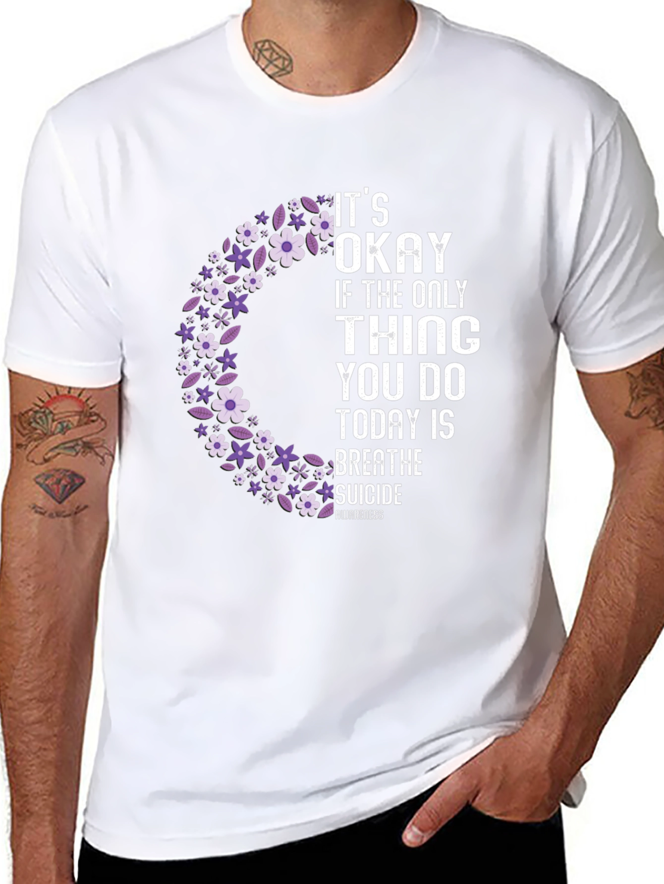 Its Okay T-Shirt - Suicide Awareness