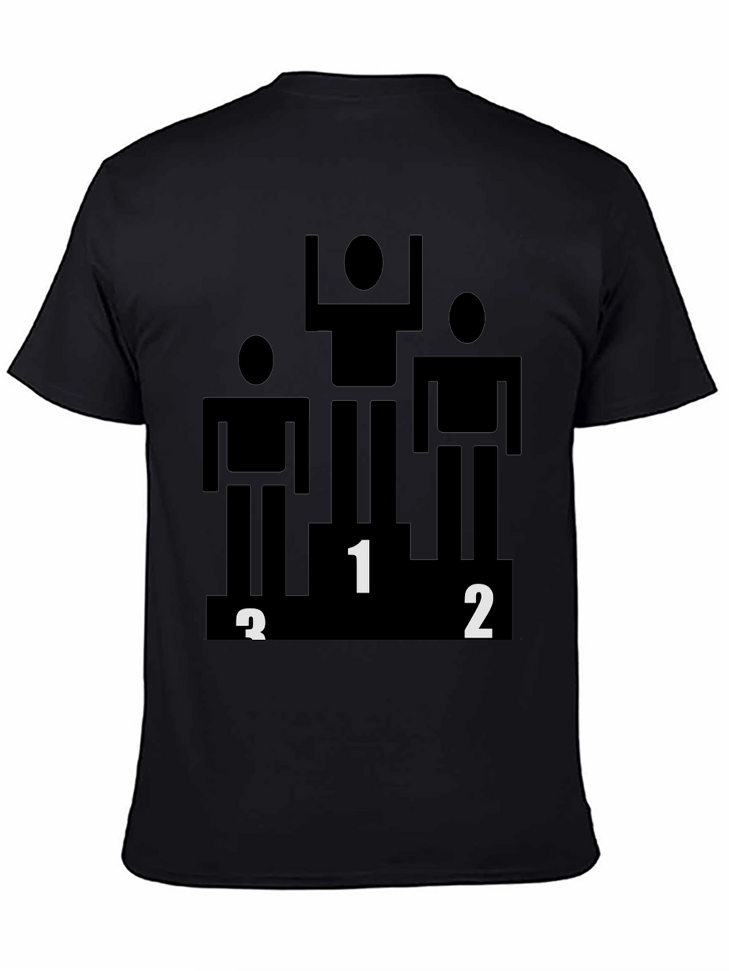Winner Podium Graphic Black Tee