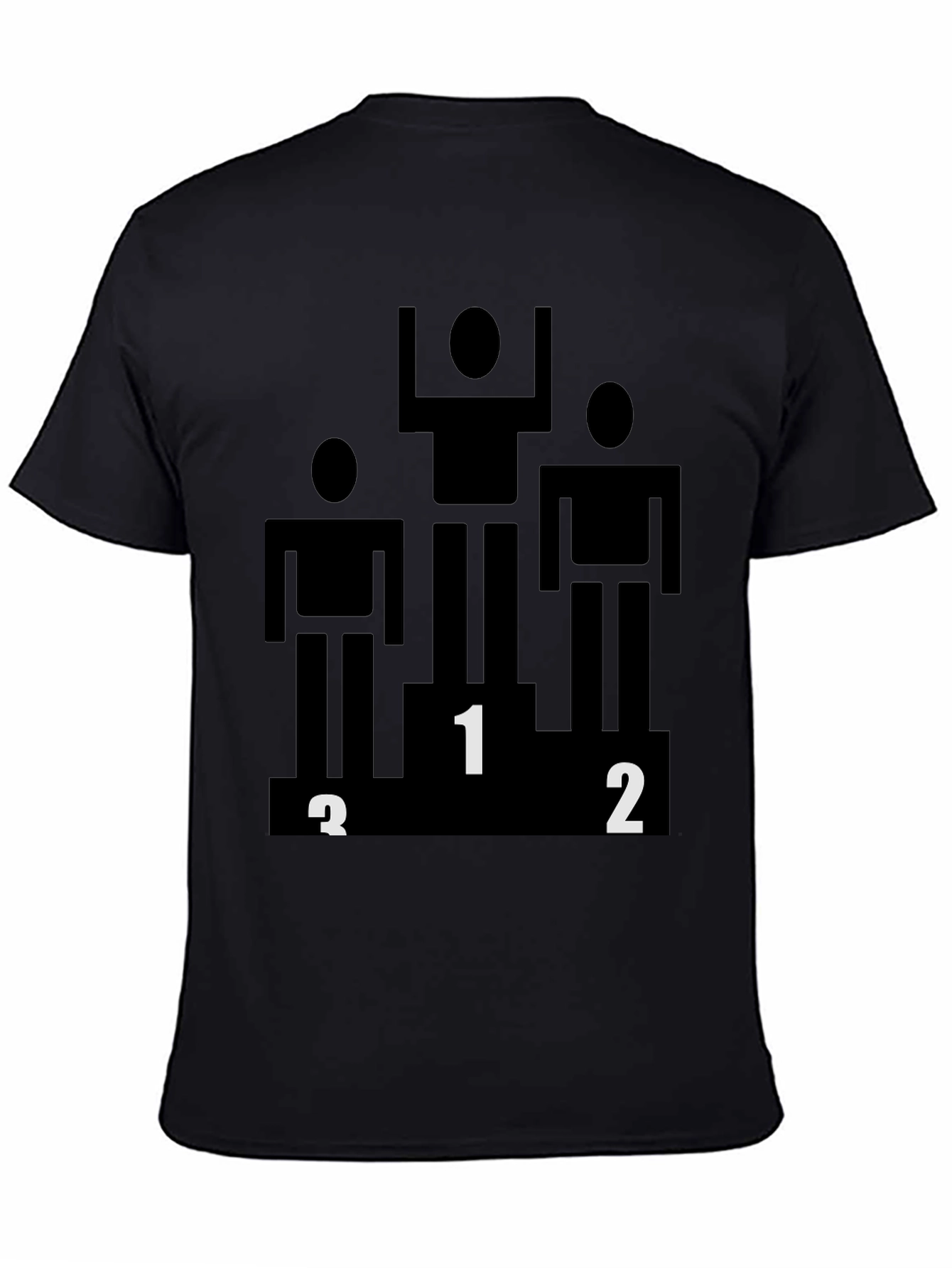 Winner Podium Graphic Black Tee