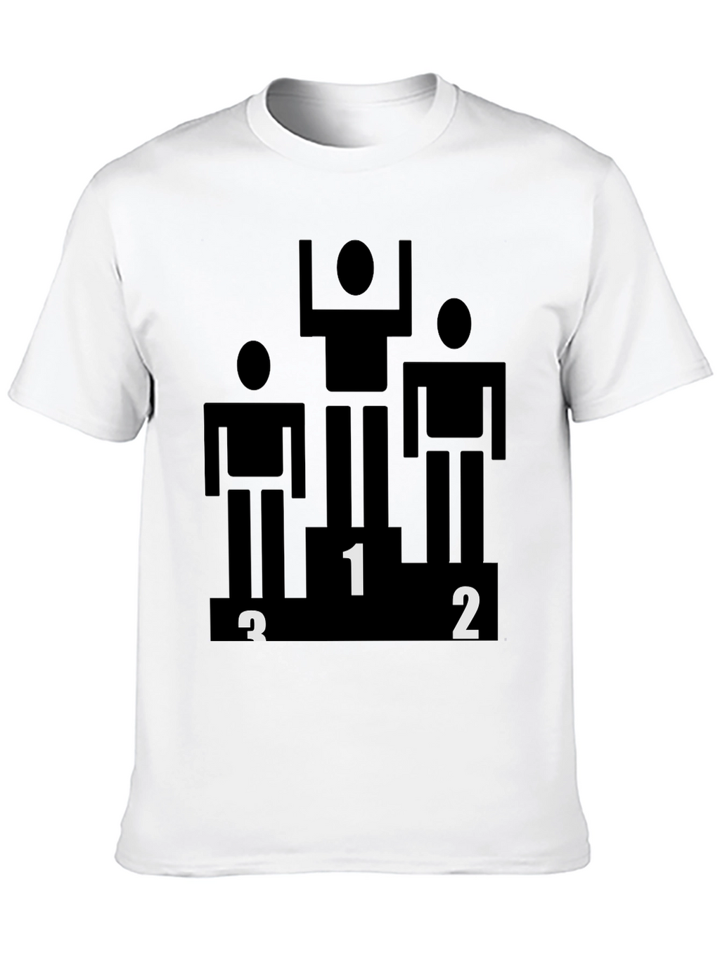 Winner Podium Graphic Black Tee
