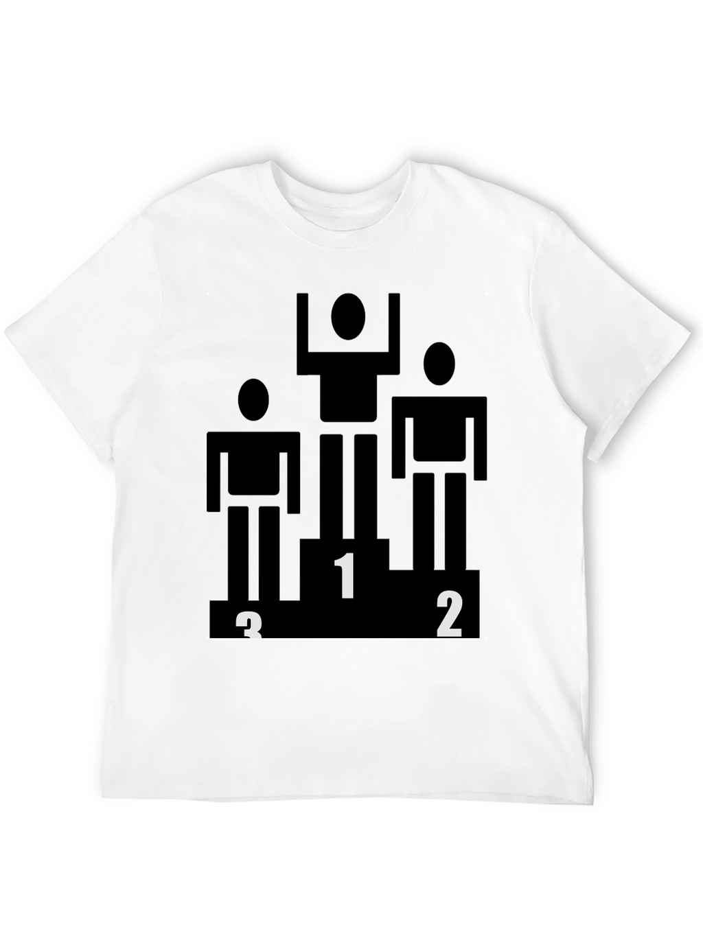 Winner Podium Graphic Black Tee