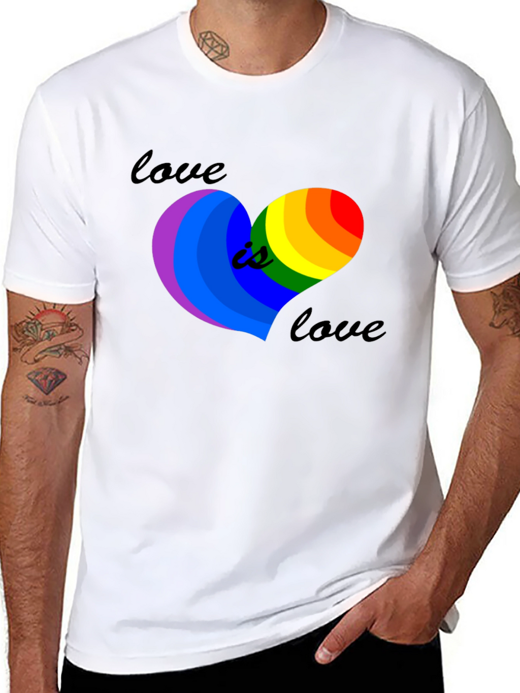 Love is Love LGBTQ+ Pride T-Shirt