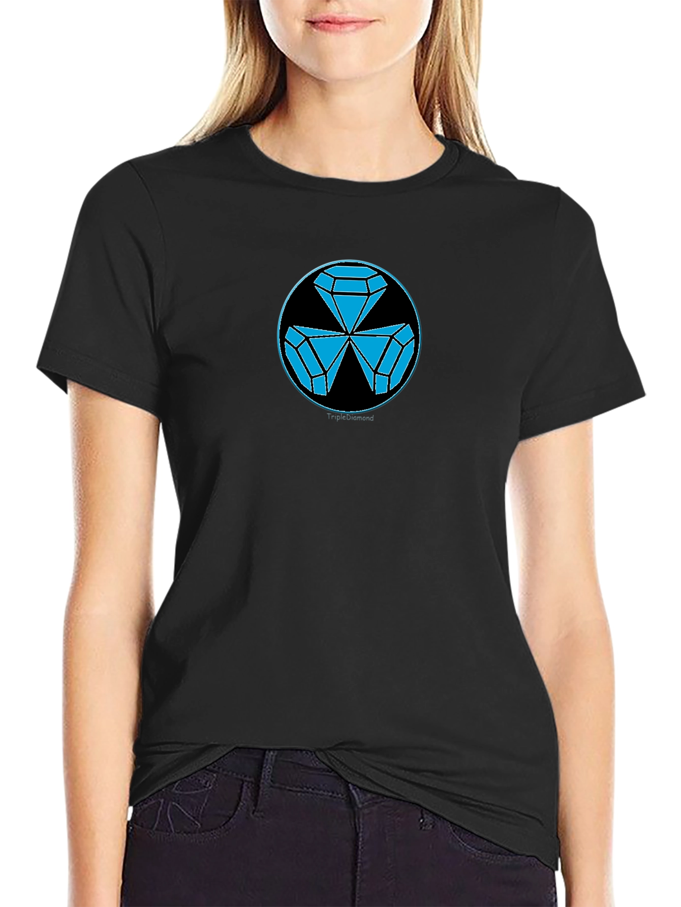 Diamond Radioactive T-Shirt - Black