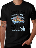 Rafting Where Wet & Witty Collide Graphic Tee