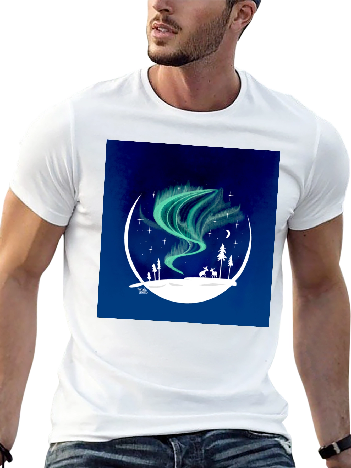 Northern Lights Graphic Tee