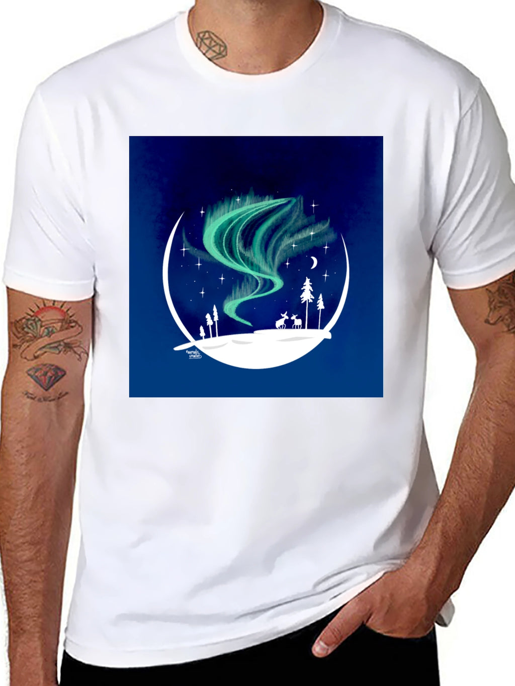 Northern Lights Graphic Tee