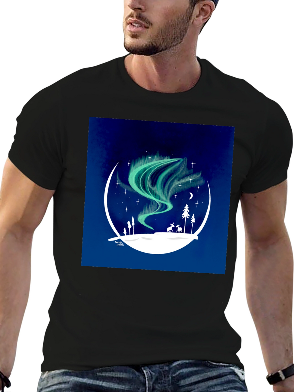 Northern Lights Graphic Tee