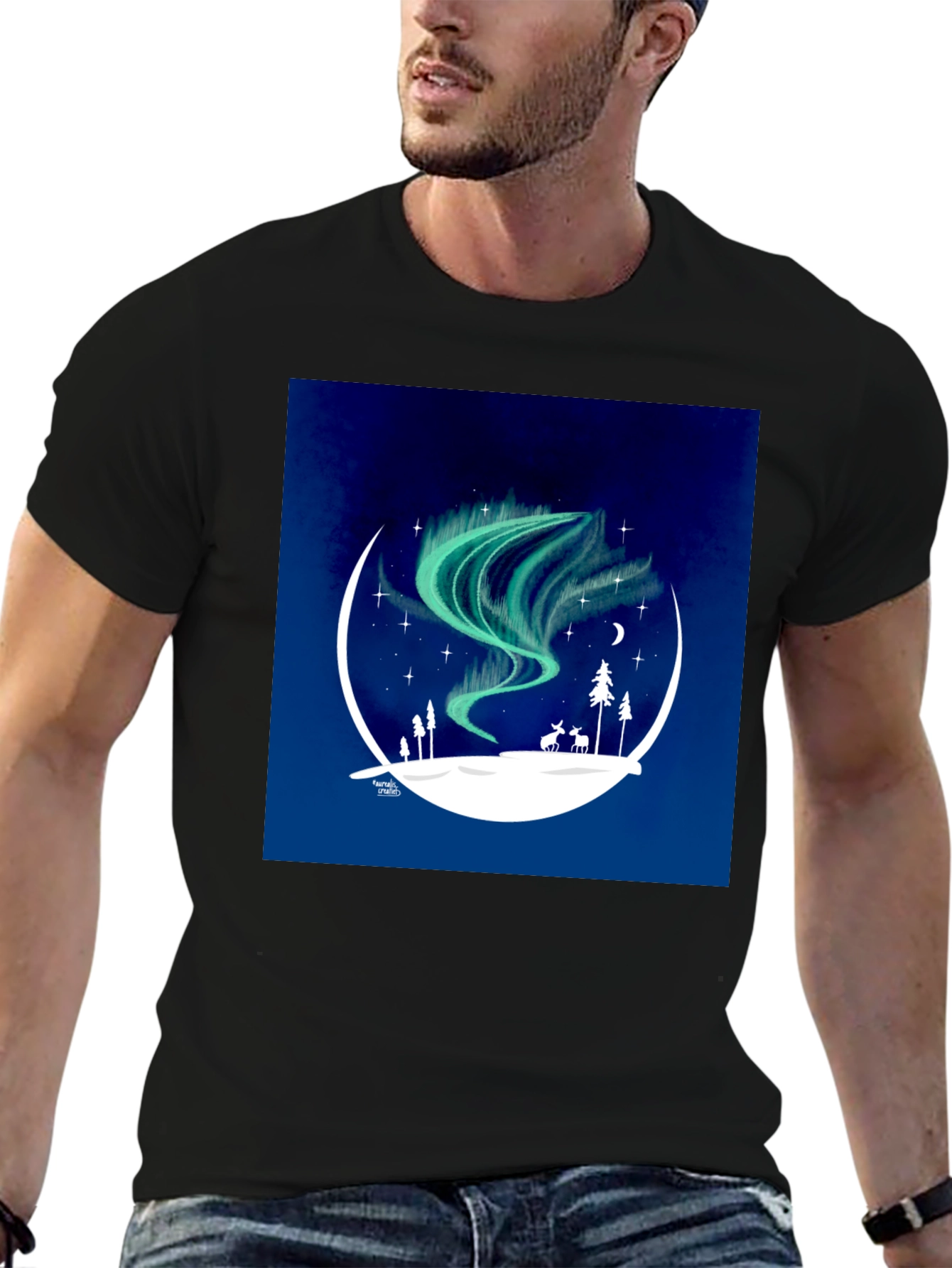 Northern Lights Graphic Tee