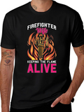 Firefighter Wife T-Shirt: Keeping The Flame Alive!