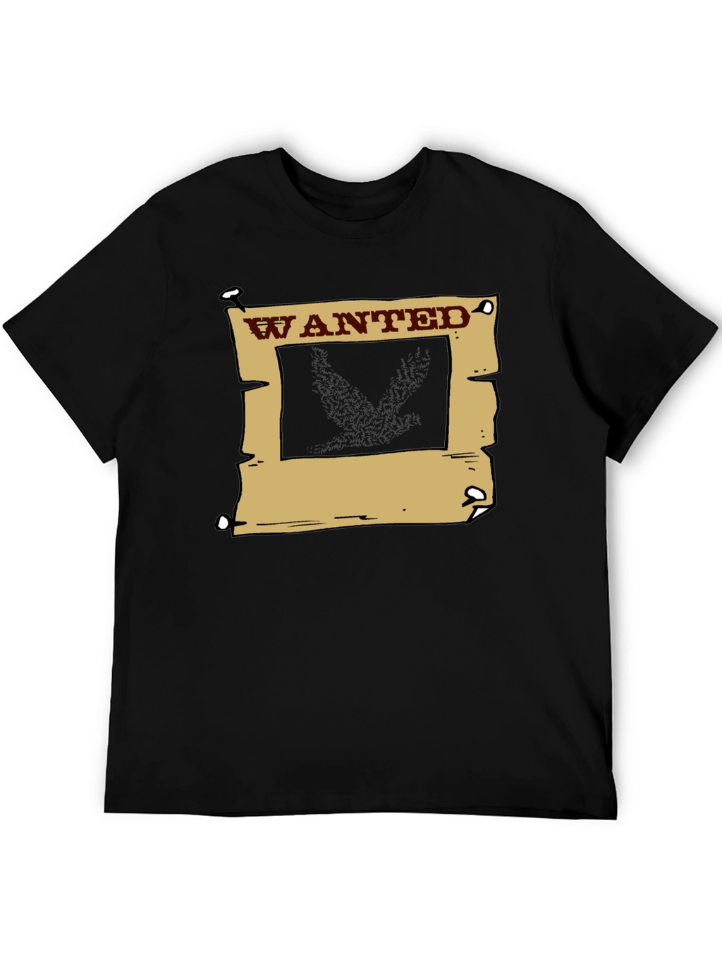 Wanted Poster Graphic T-Shirt - Western Style Tee