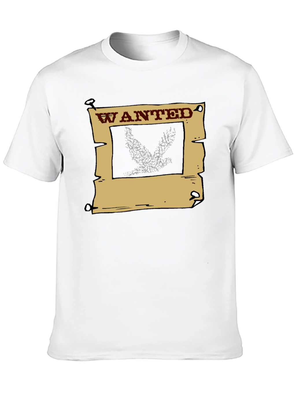 Wanted Poster Graphic T-Shirt - Western Style Tee