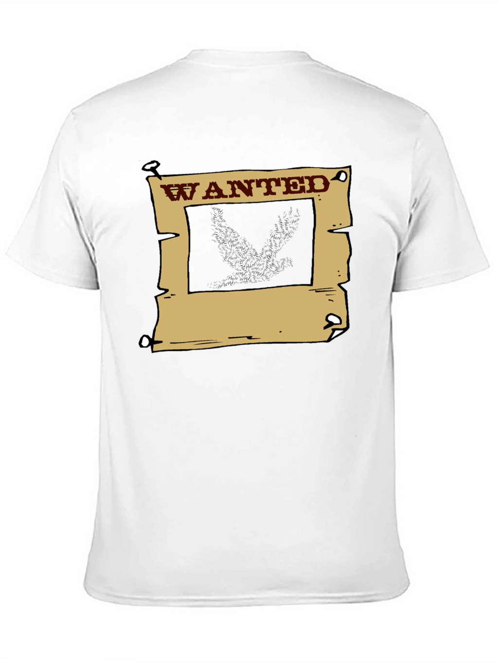 Wanted Poster Graphic T-Shirt - Western Style Tee