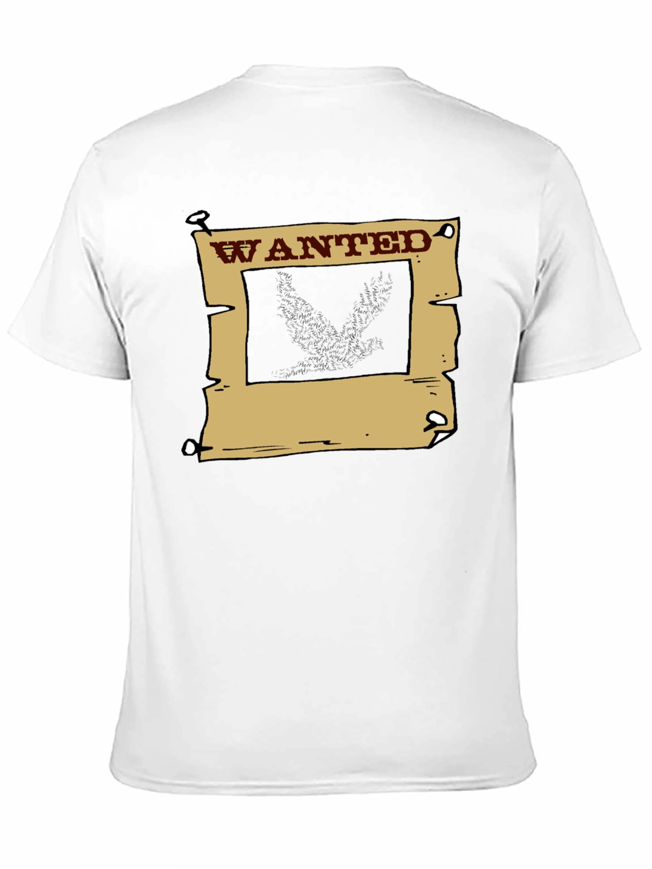 Wanted Poster Graphic T-Shirt - Western Style Tee
