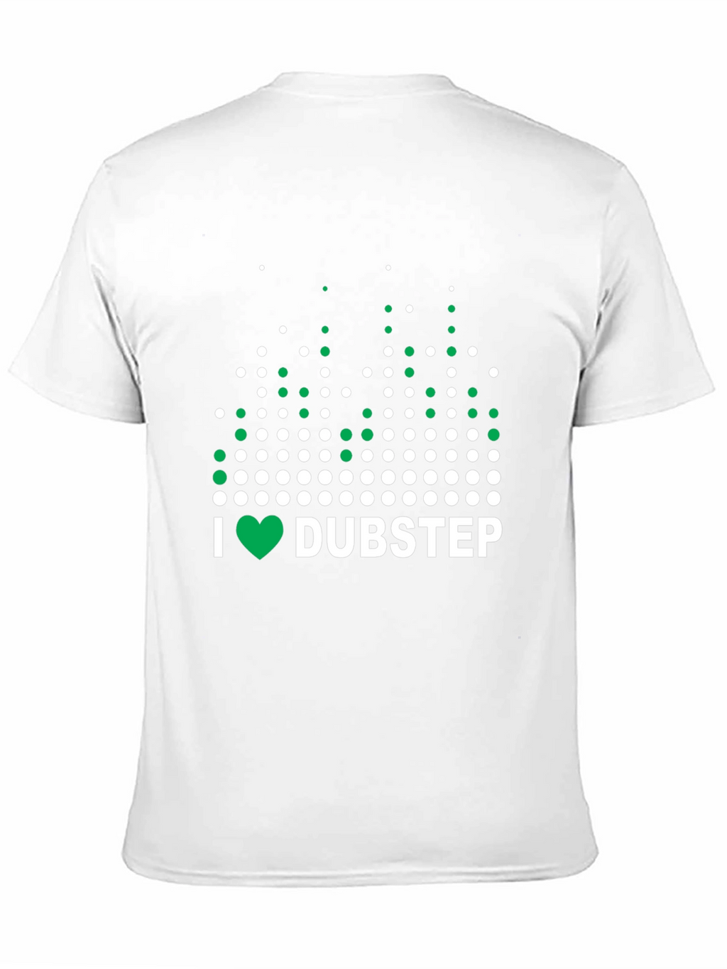 I Heart Dubstep Black Graphic T-Shirt