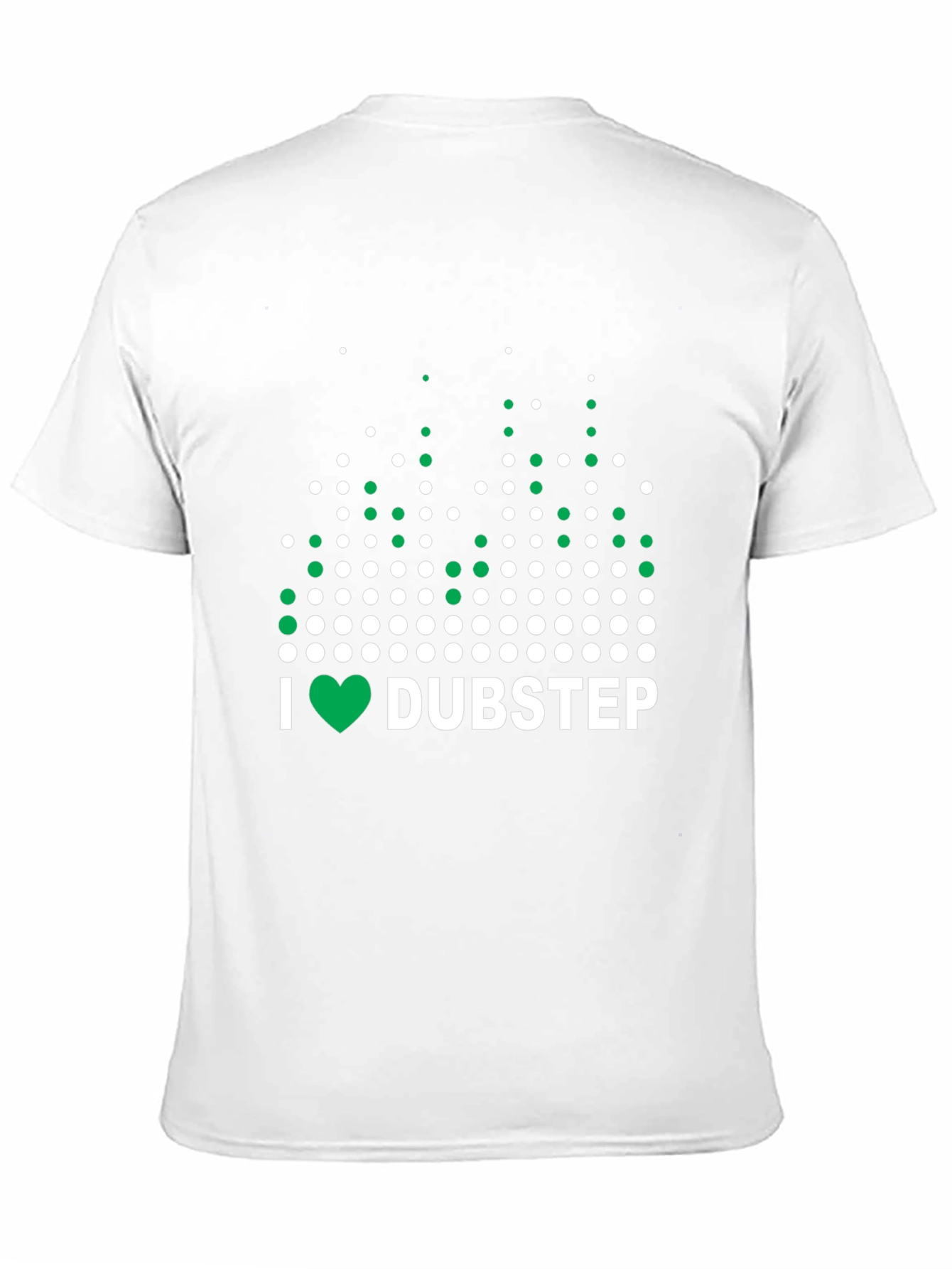 I Heart Dubstep Black Graphic T-Shirt