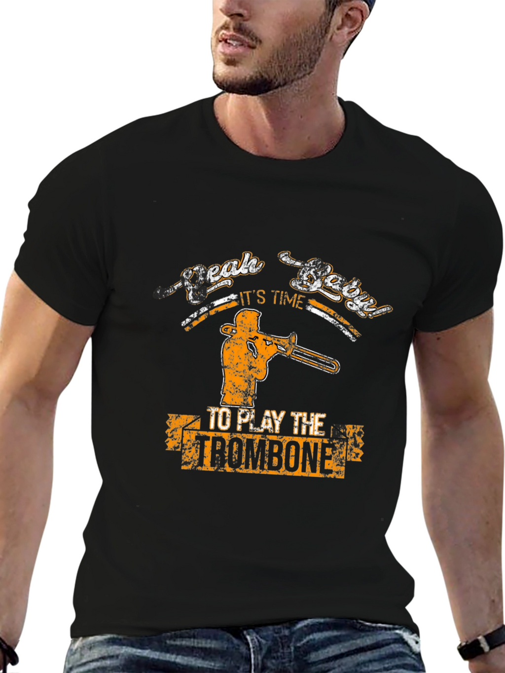Time to Play the Trombone Graphic Tee