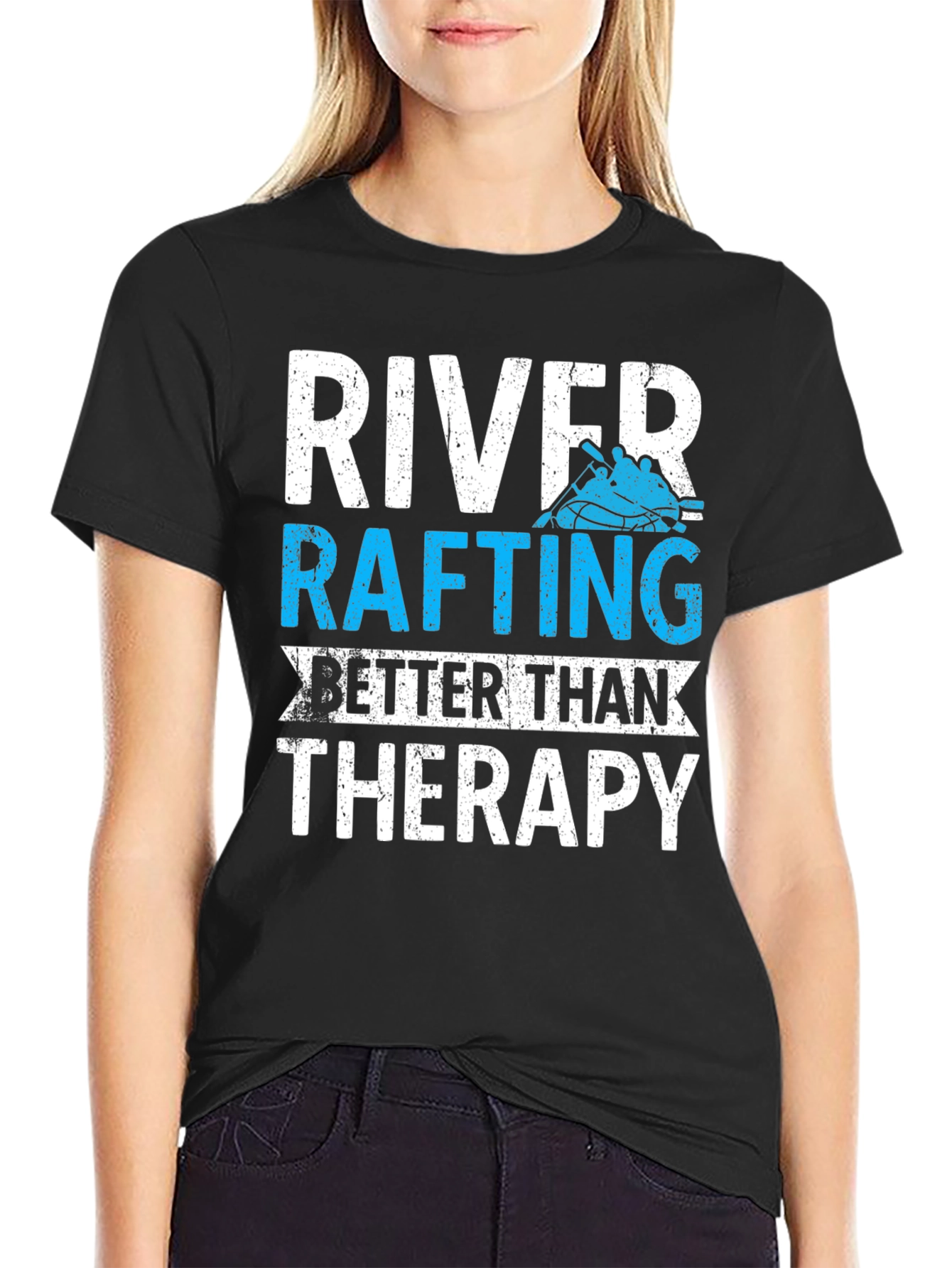 River Rafting Better Than Therapy T-Shirt