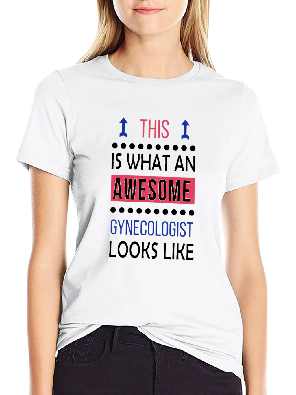 Awesome Gynecologist T-Shirt - Black