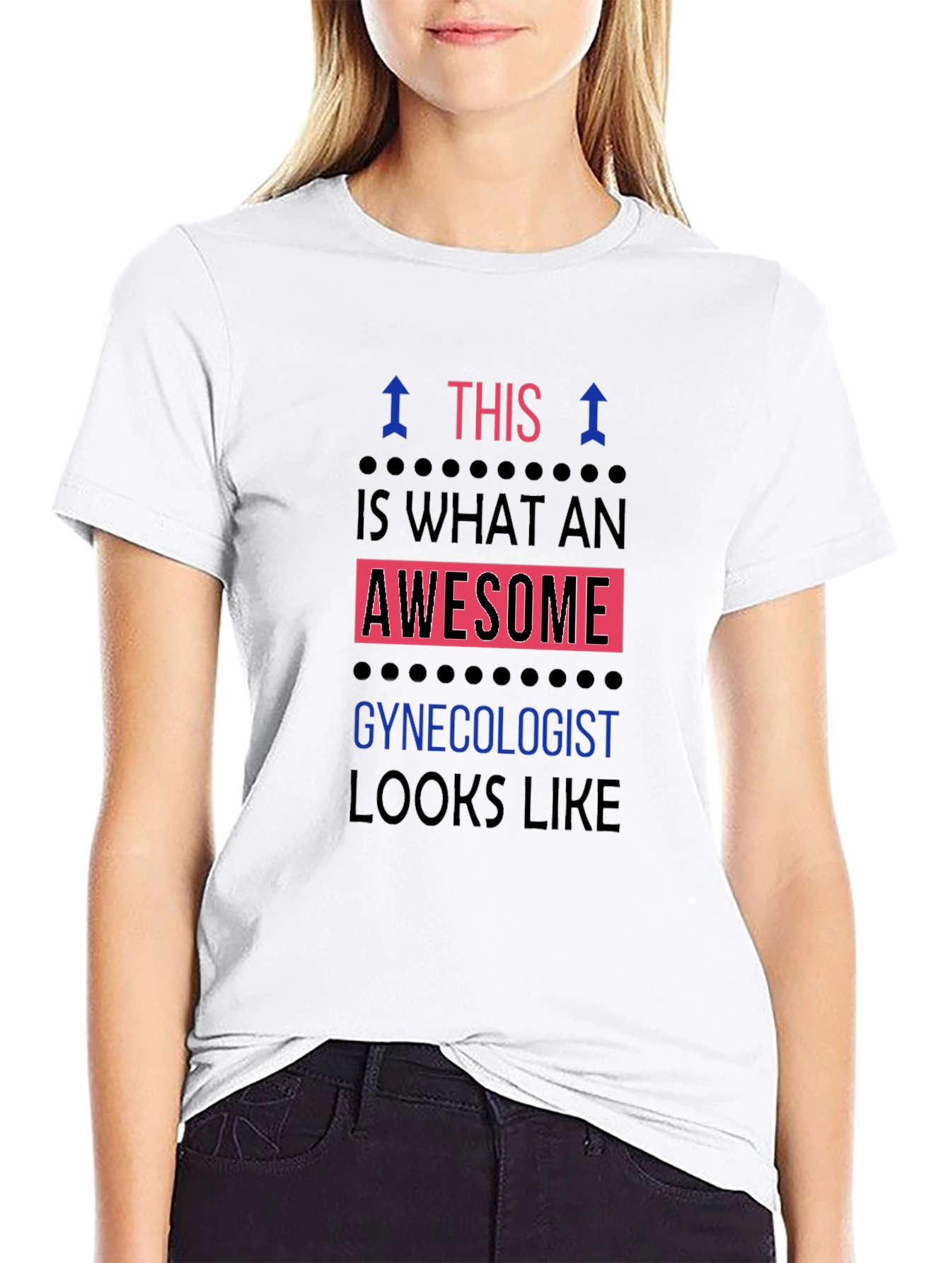 Awesome Gynecologist T-Shirt - Black