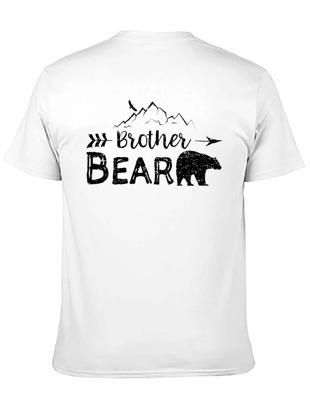 Brother Bear Graphic Tee - Black T-Shirt