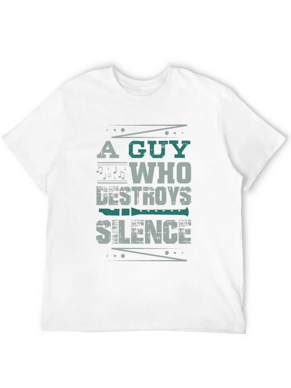 A Guy Who Destroys Silence T-Shirt
