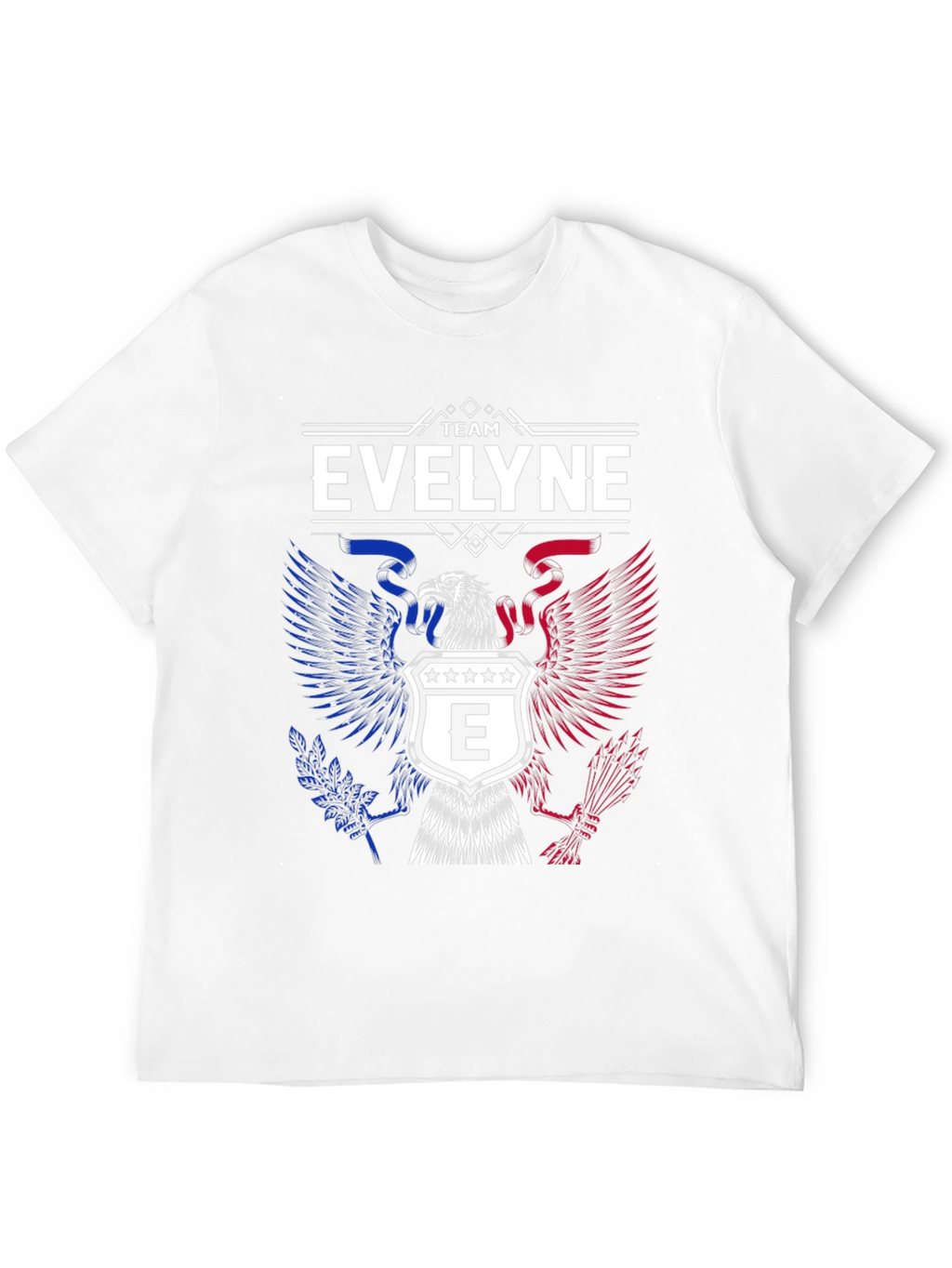 Team Evelyne Patriotic Eagle Graphic T-Shirt