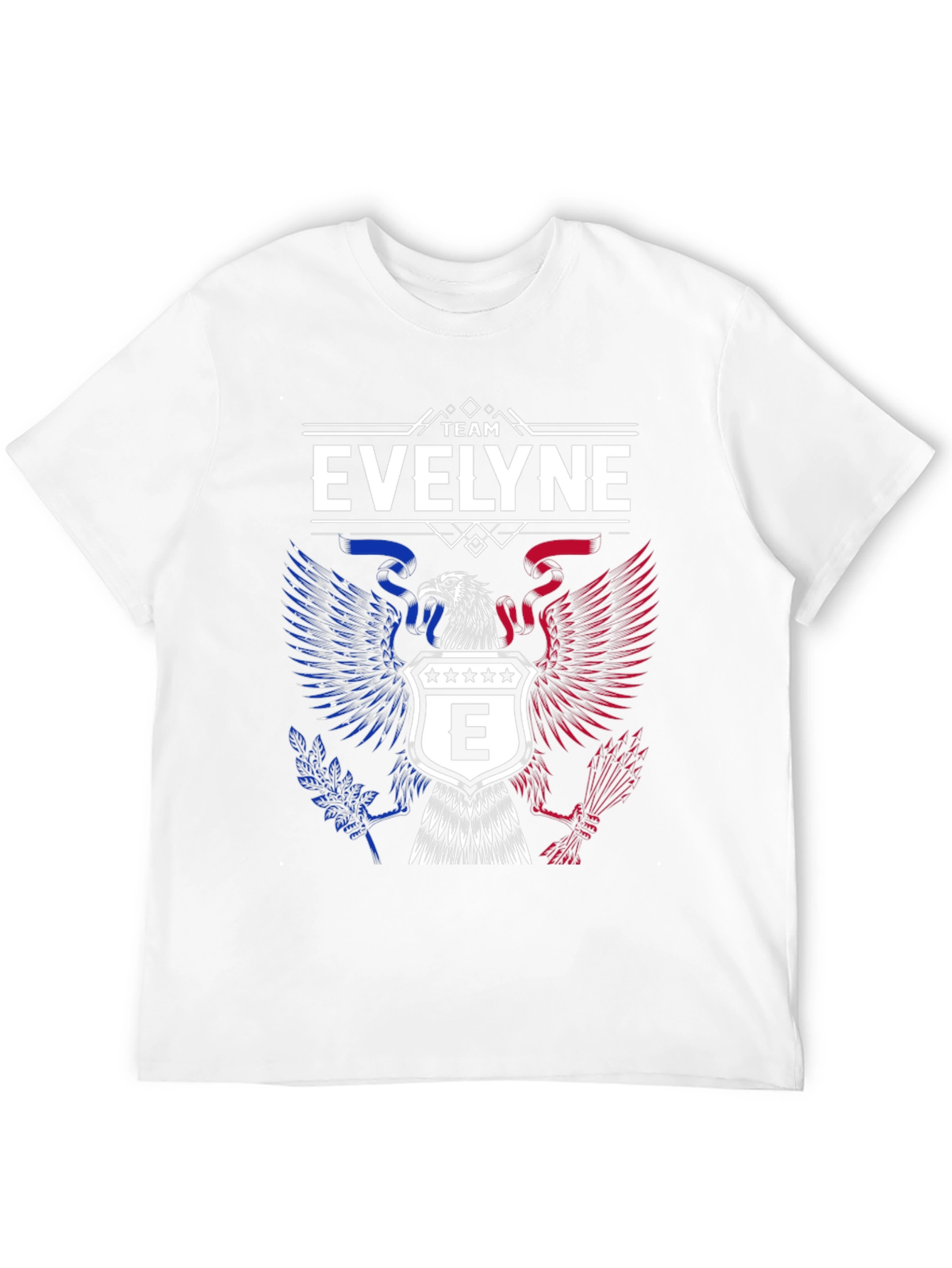Team Evelyne Patriotic Eagle Graphic T-Shirt