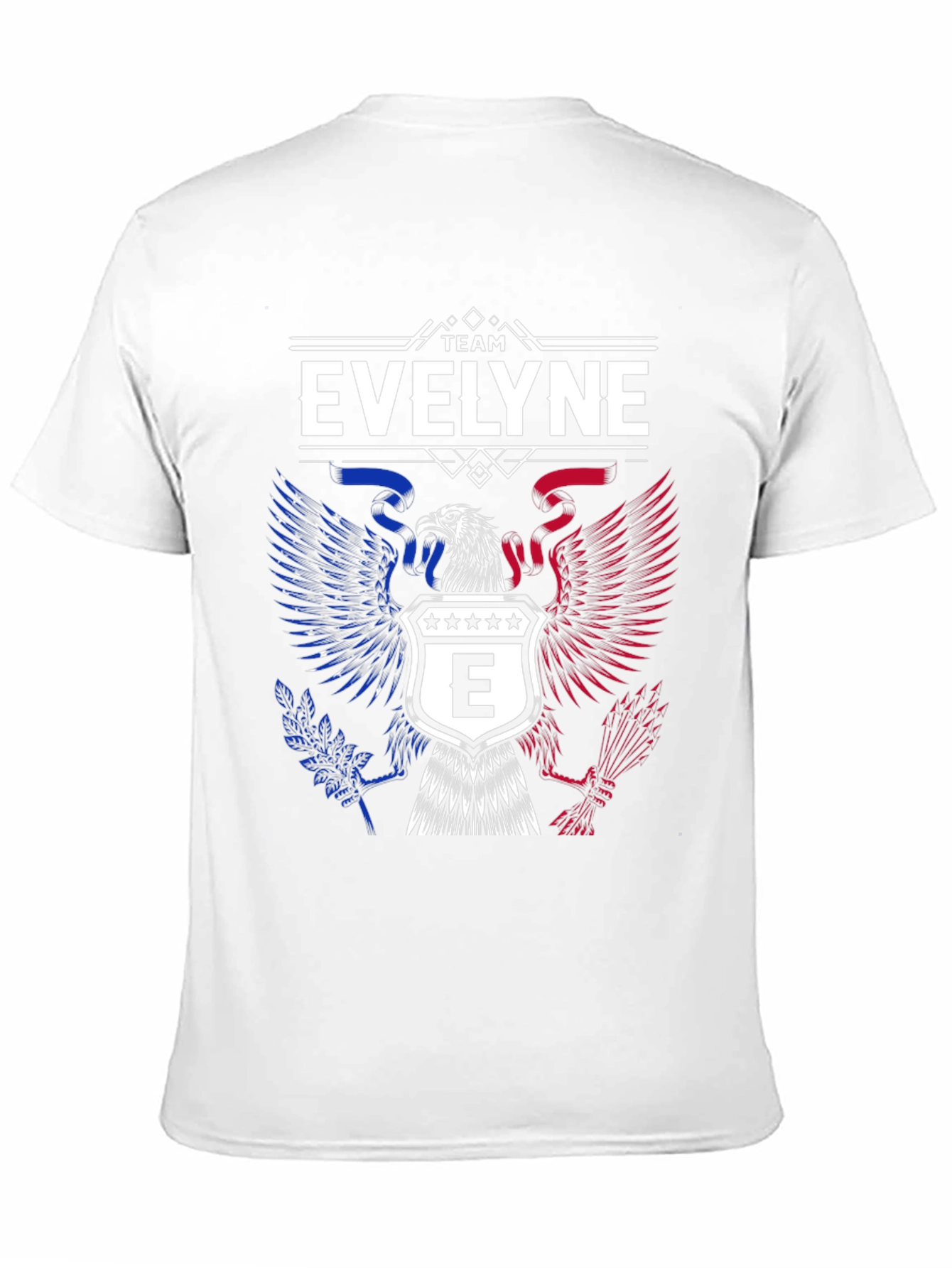 Team Evelyne Patriotic Eagle Graphic T-Shirt