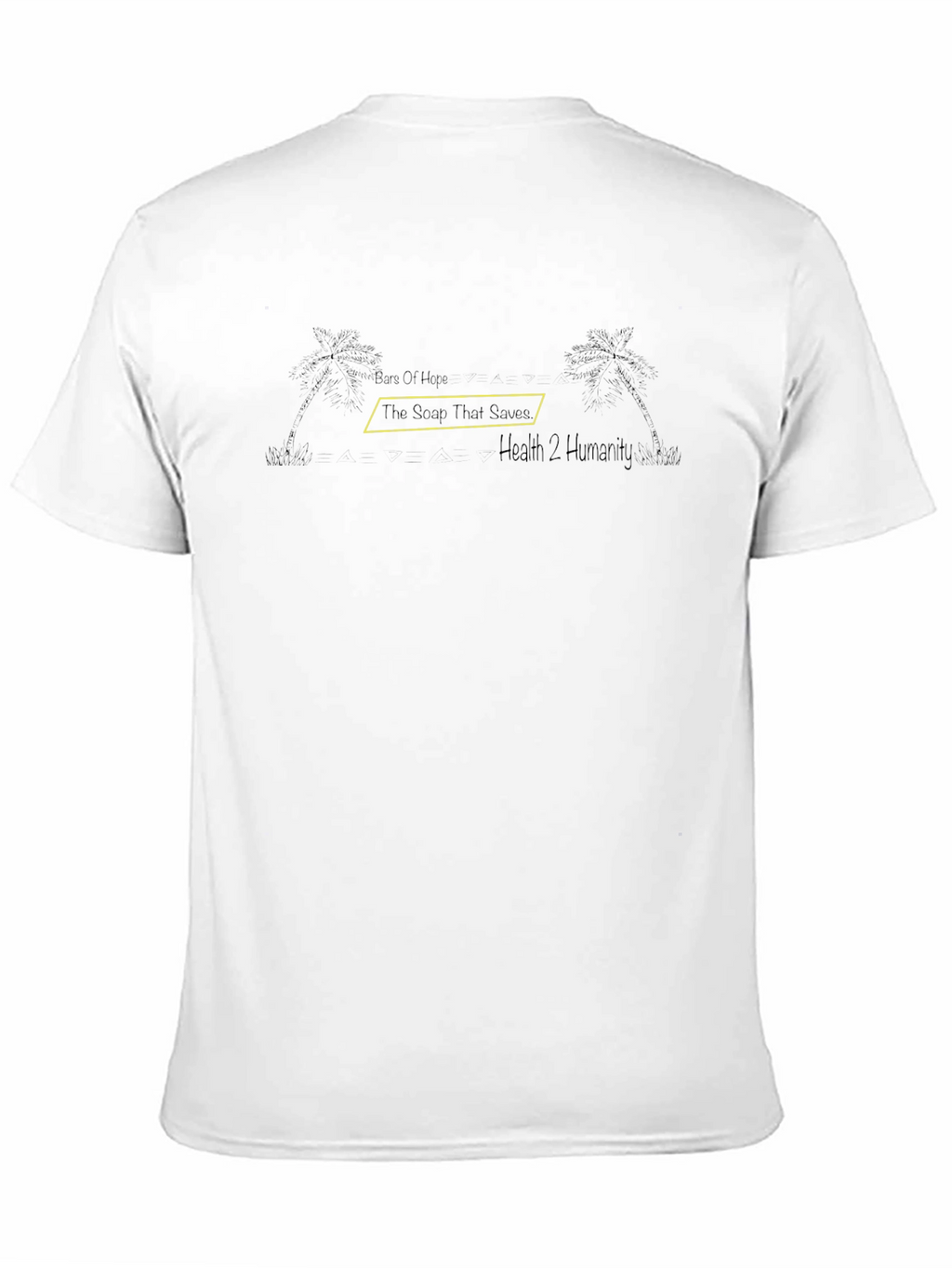 Black Graphic T-Shirt - Health 2 Humanity