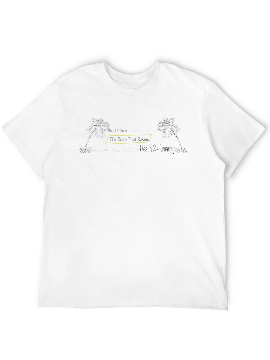 Black Graphic T-Shirt - Health 2 Humanity