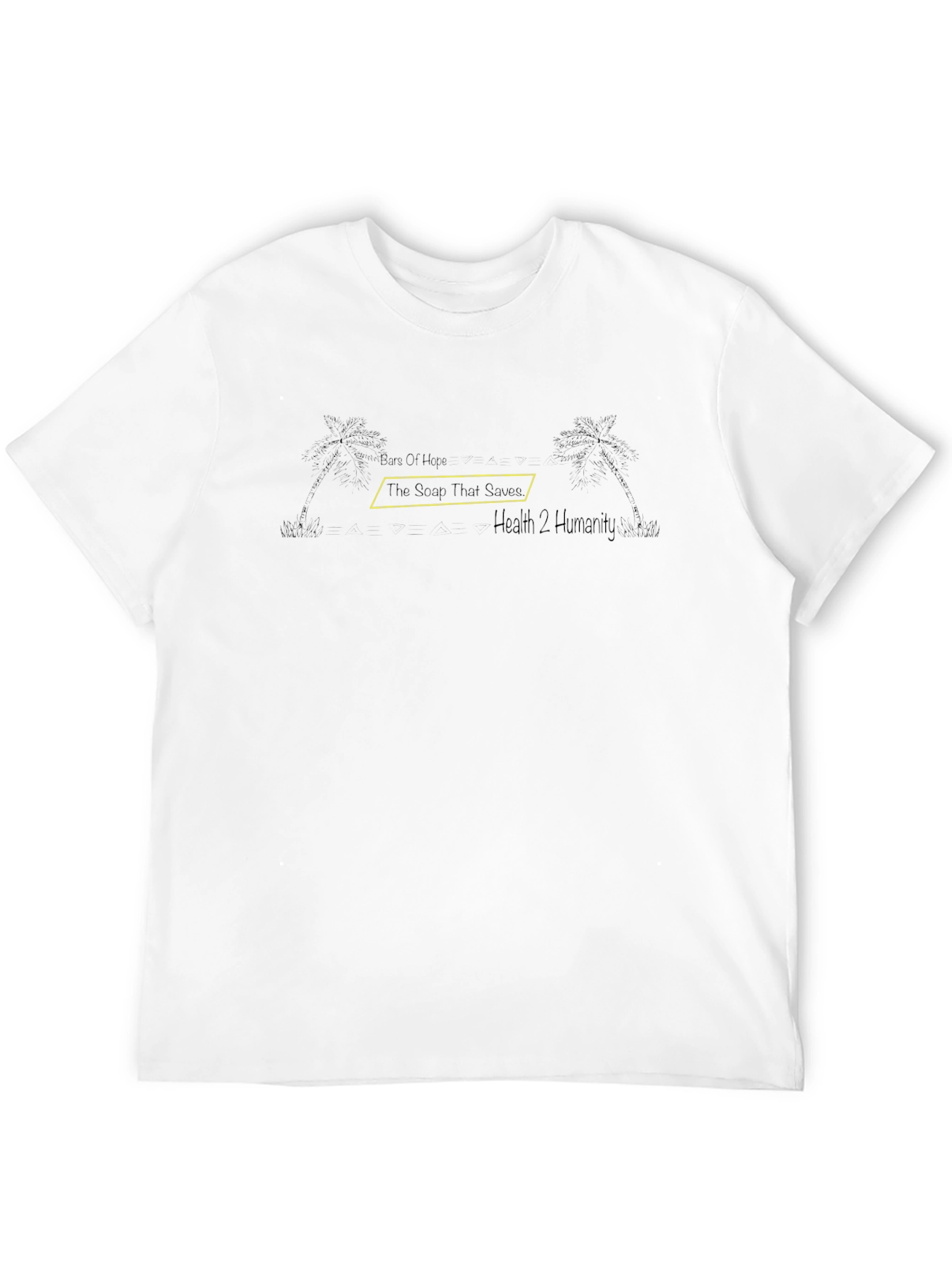 Black Graphic T-Shirt - Health 2 Humanity