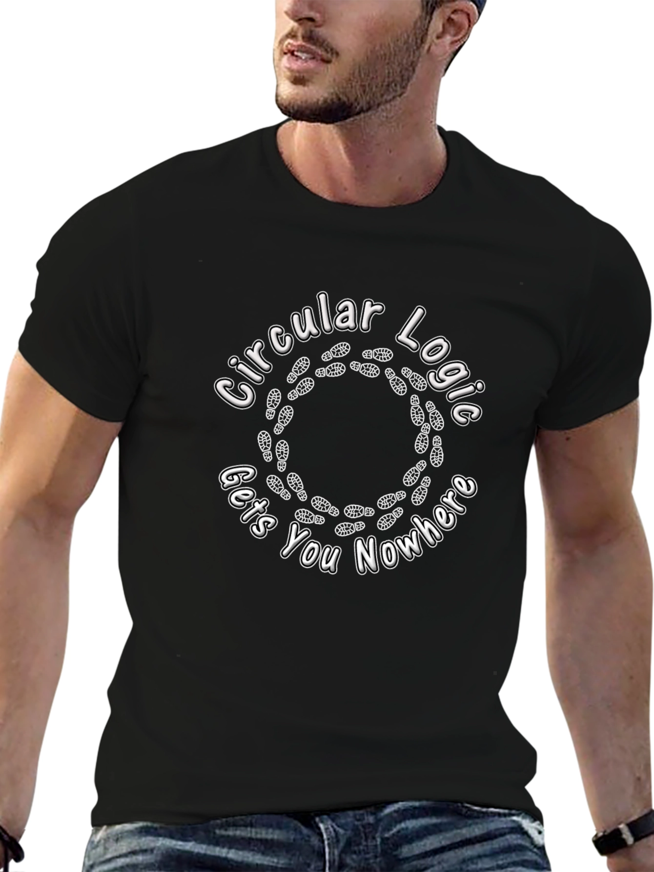 Circular Logic T-Shirt: Treadmill of Thought
