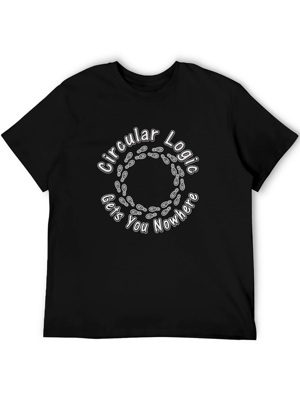 Circular Logic T-Shirt: Treadmill of Thought