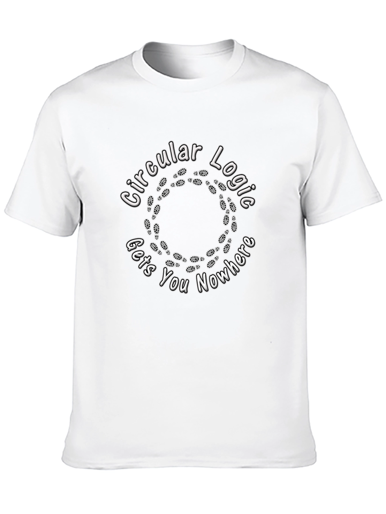 Circular Logic T-Shirt: Treadmill of Thought