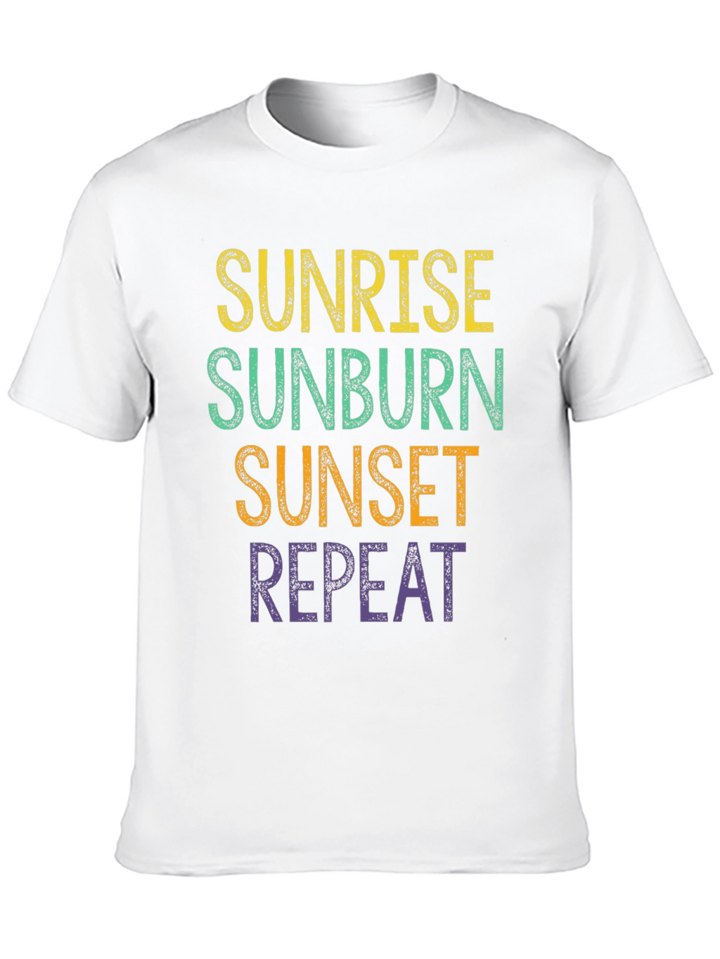 Sunrise Sunburn Sunset Repeat T-Shirt