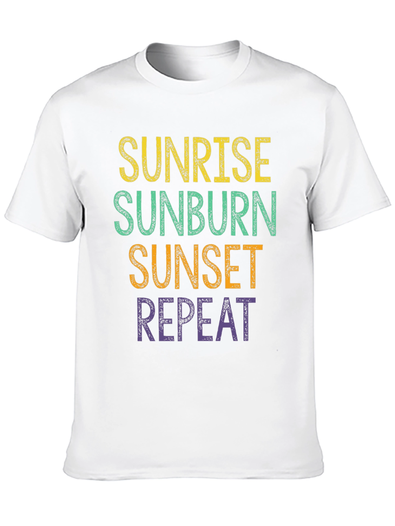 Sunrise Sunburn Sunset Repeat T-Shirt