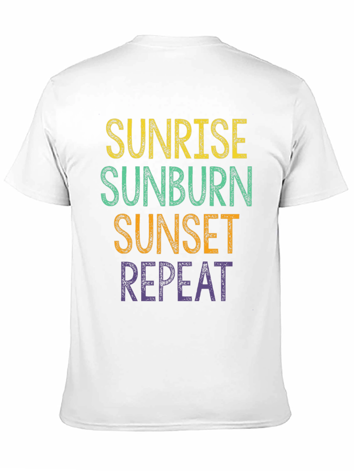 Sunrise Sunburn Sunset Repeat T-Shirt