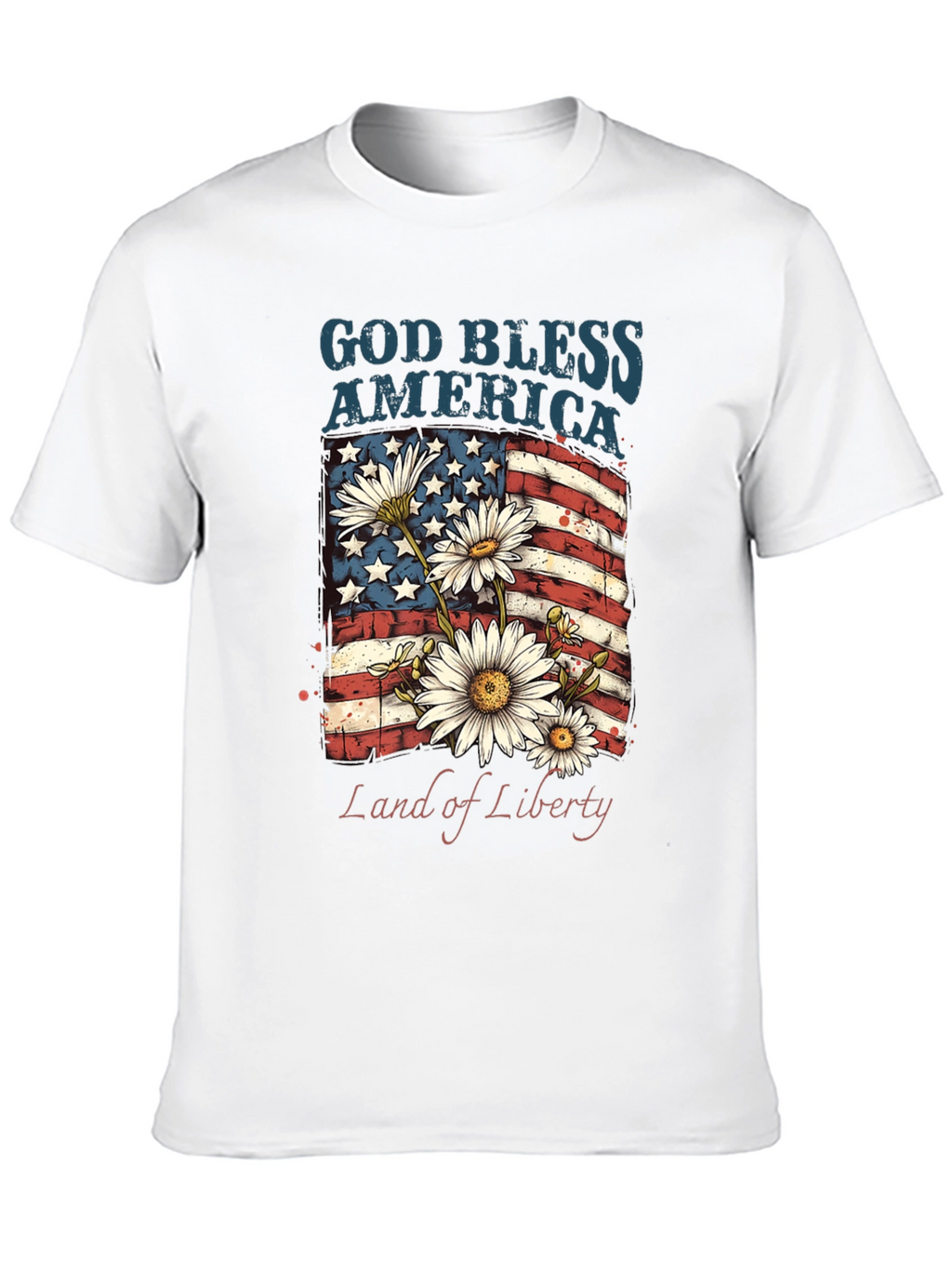 God Bless America Patriotic T-Shirt
