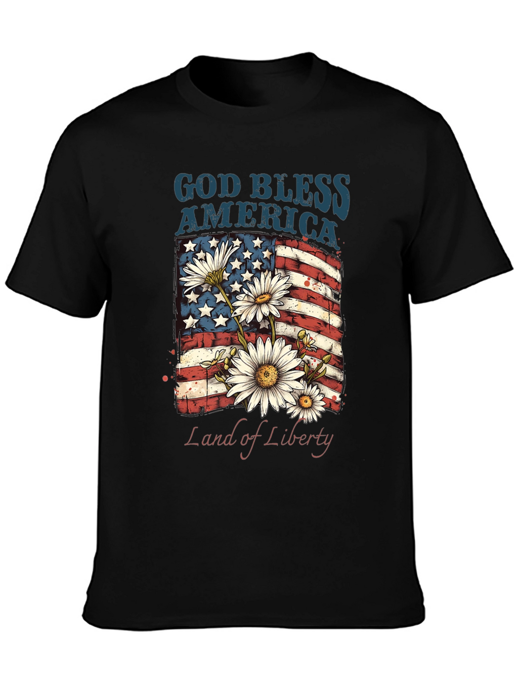 God Bless America Patriotic T-Shirt