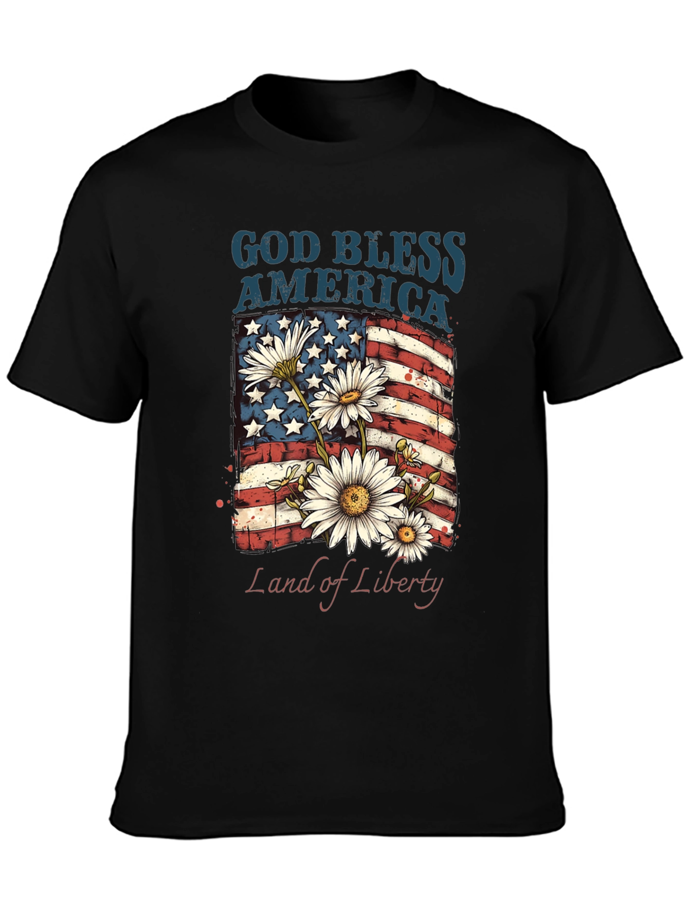 God Bless America Patriotic T-Shirt