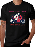 Move Slowly And Save Your Life Graphic T-Shirt