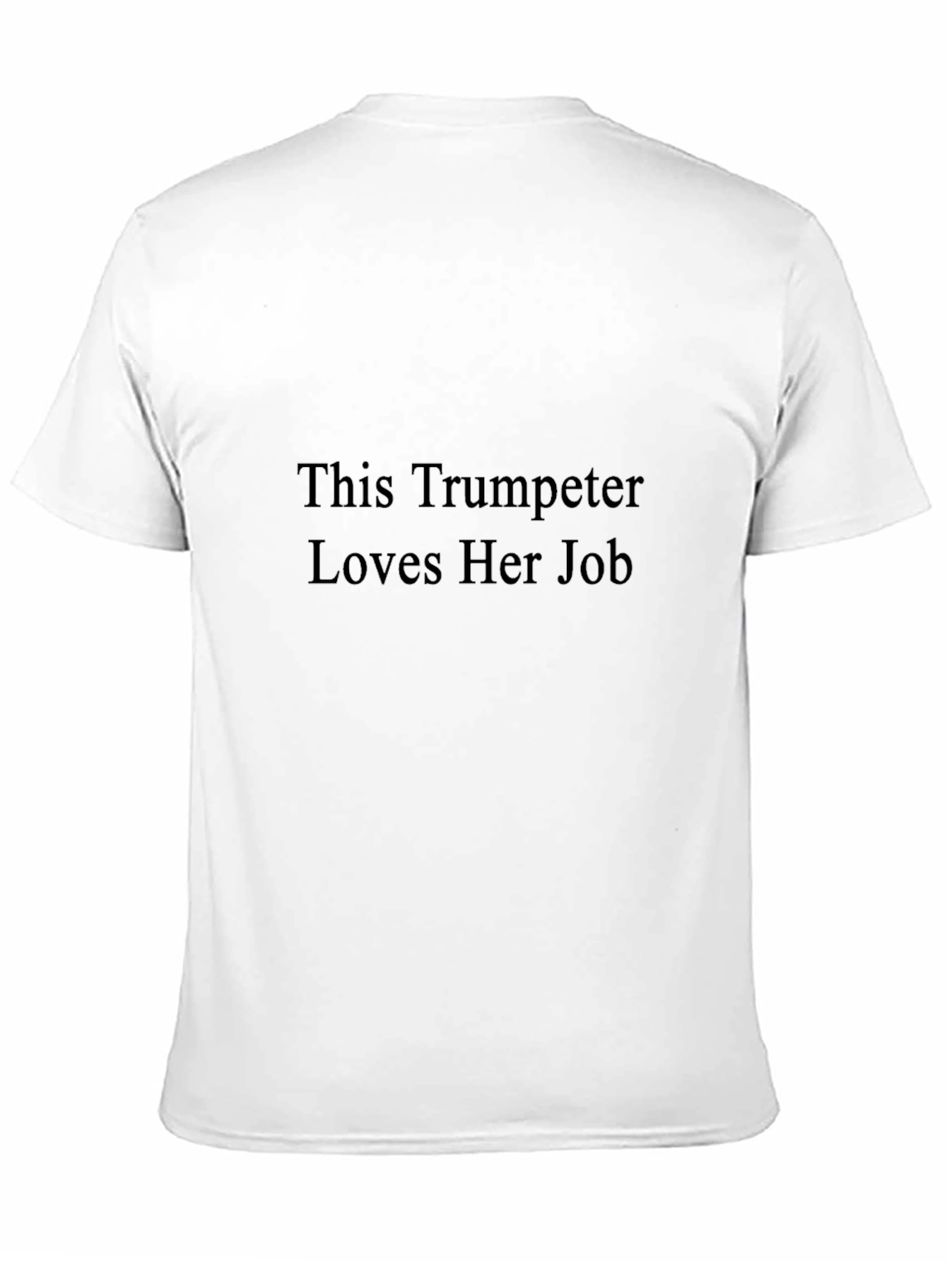Trumpeter Job Lover Black T-Shirt