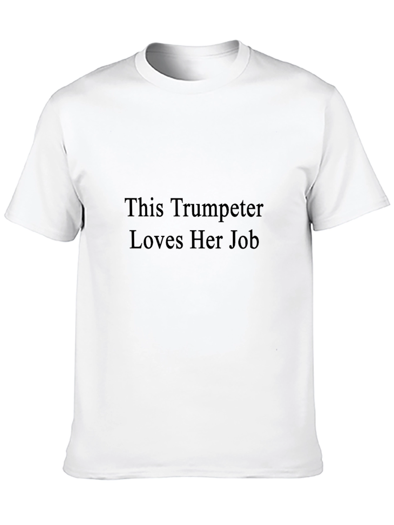 Trumpeter Job Lover Black T-Shirt