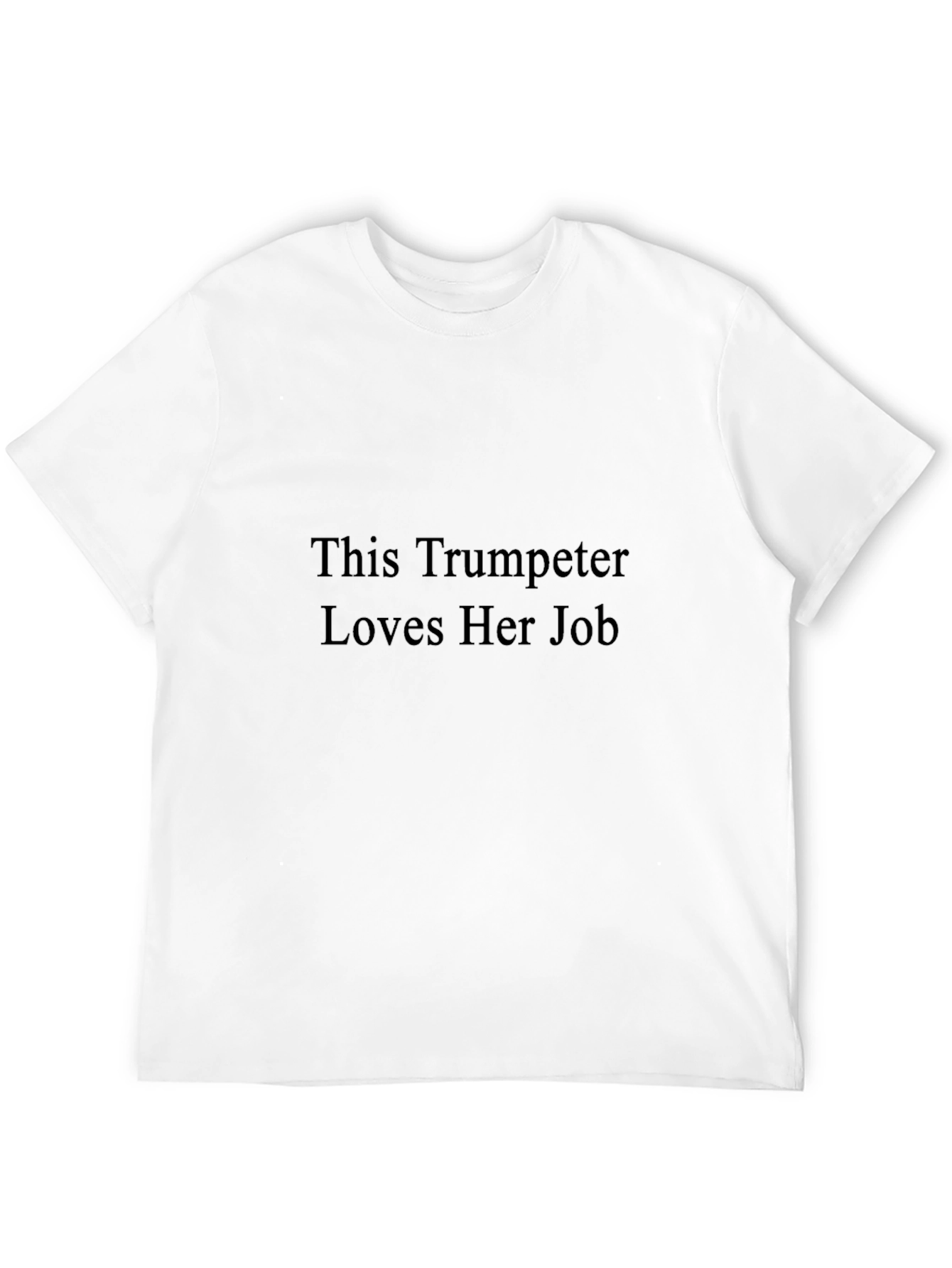 Trumpeter Job Lover Black T-Shirt