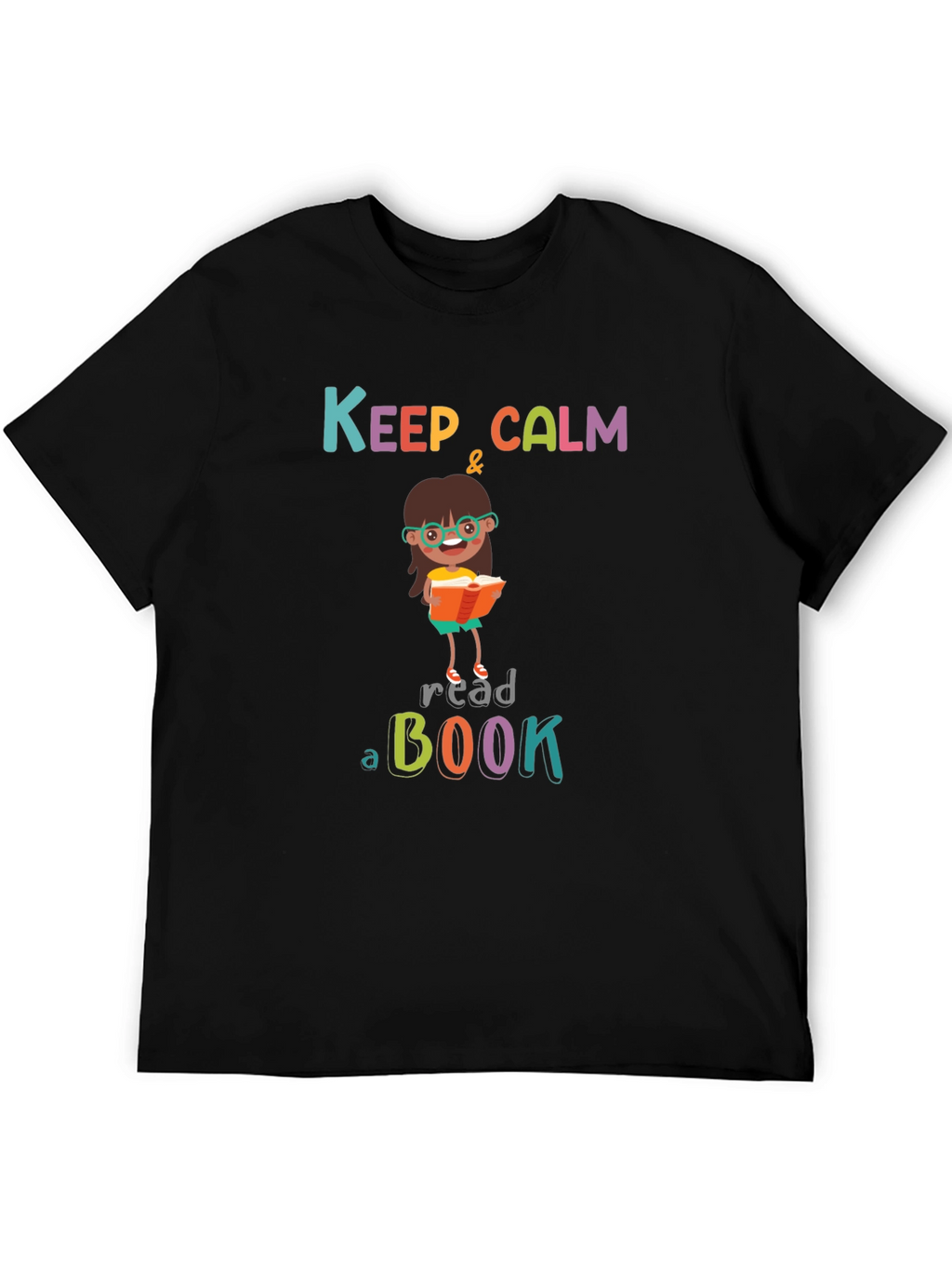 Keep Calm & Read a Book T-Shirt