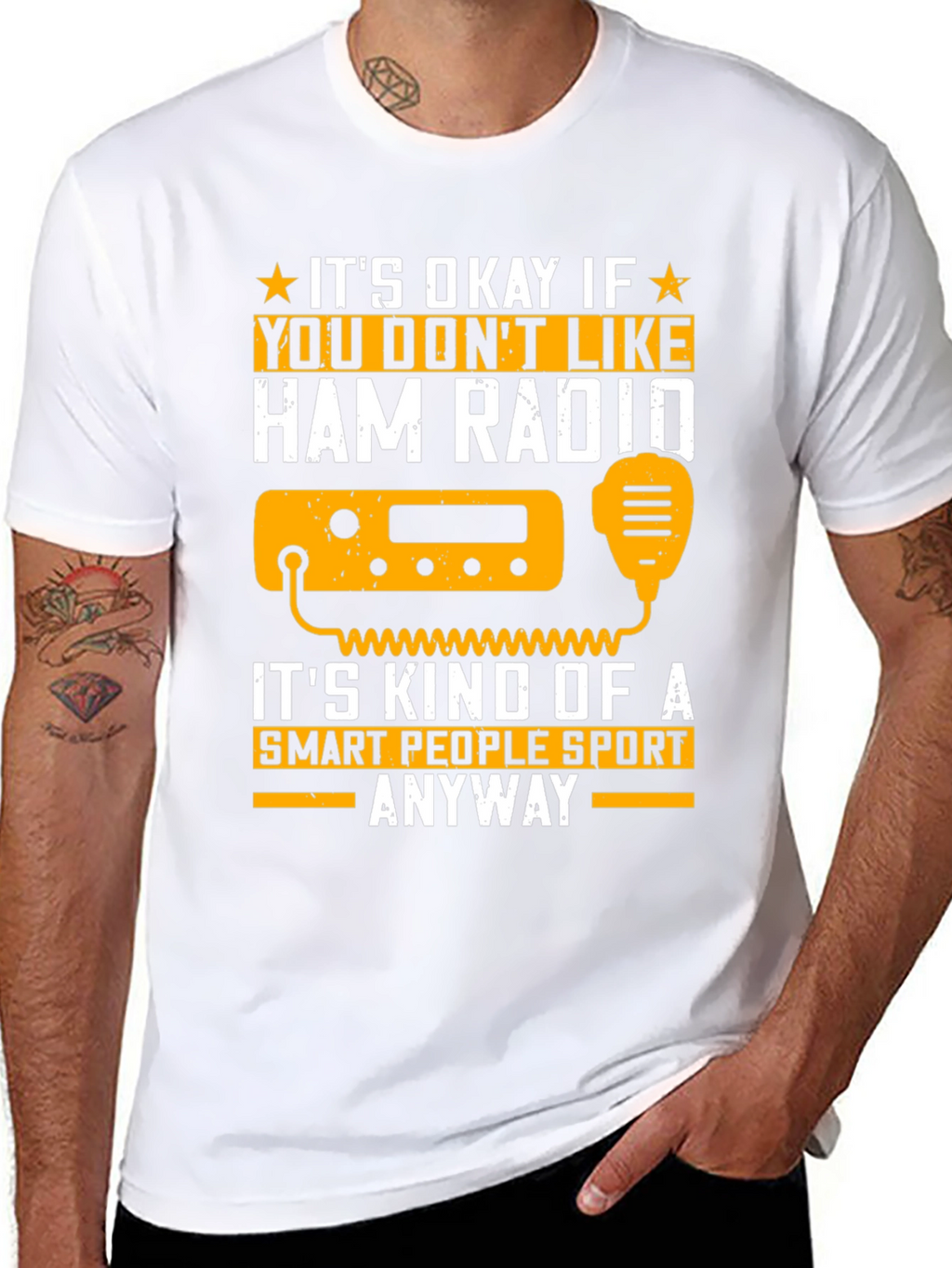 Ham Radio Smart People Sport T-Shirt