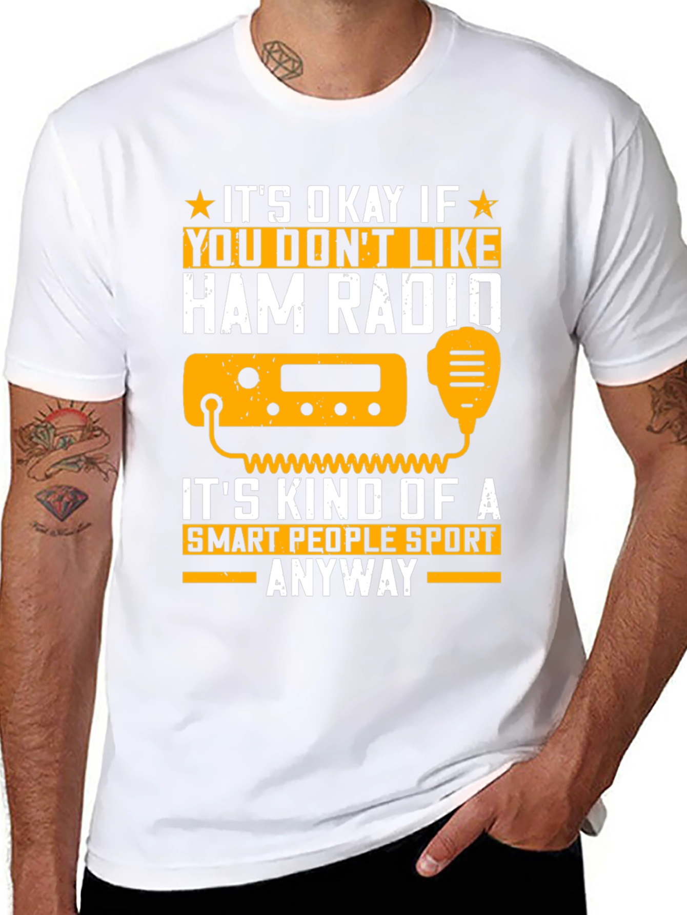 Ham Radio Smart People Sport T-Shirt