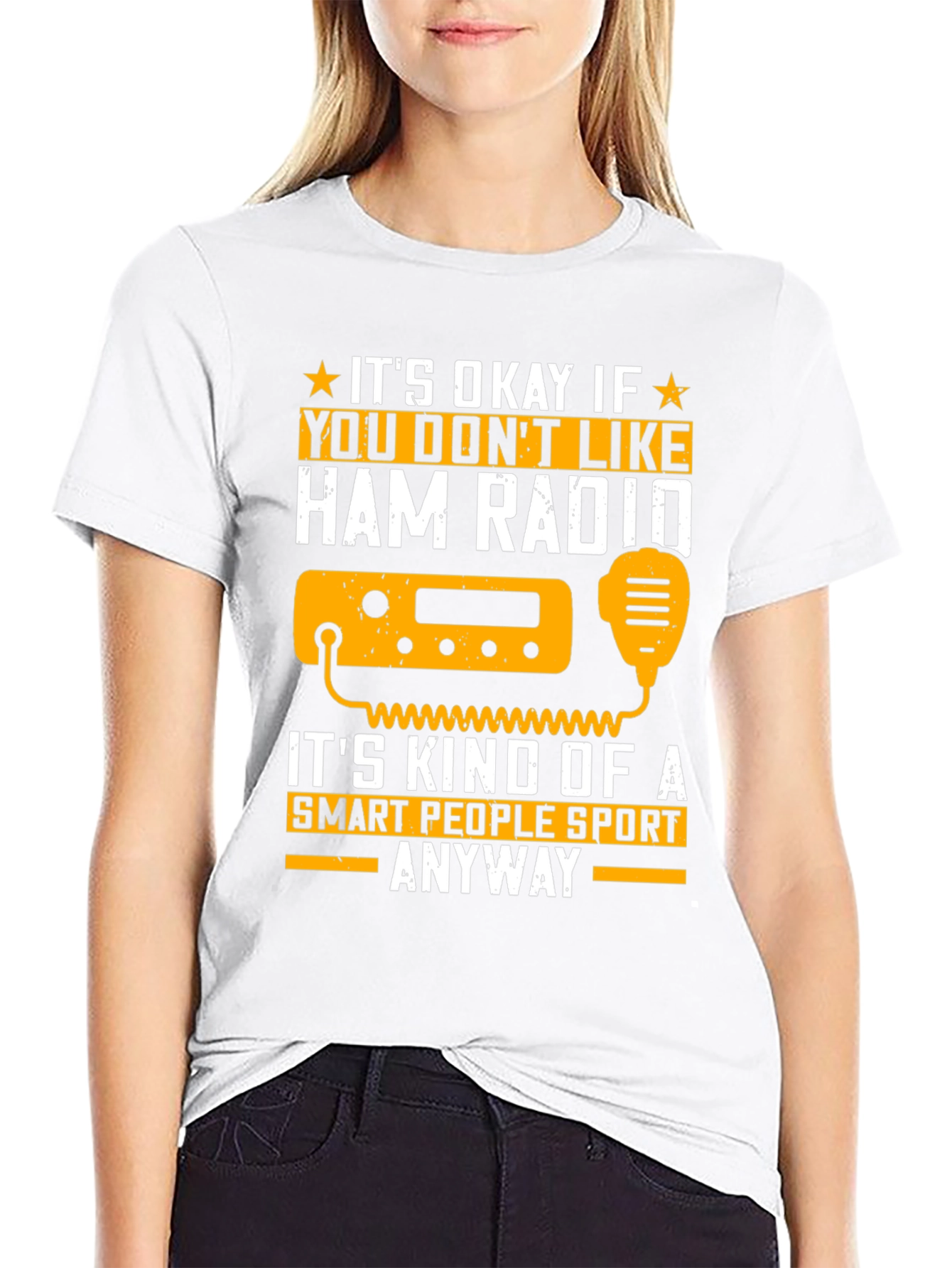 Ham Radio Smart People Sport T-Shirt
