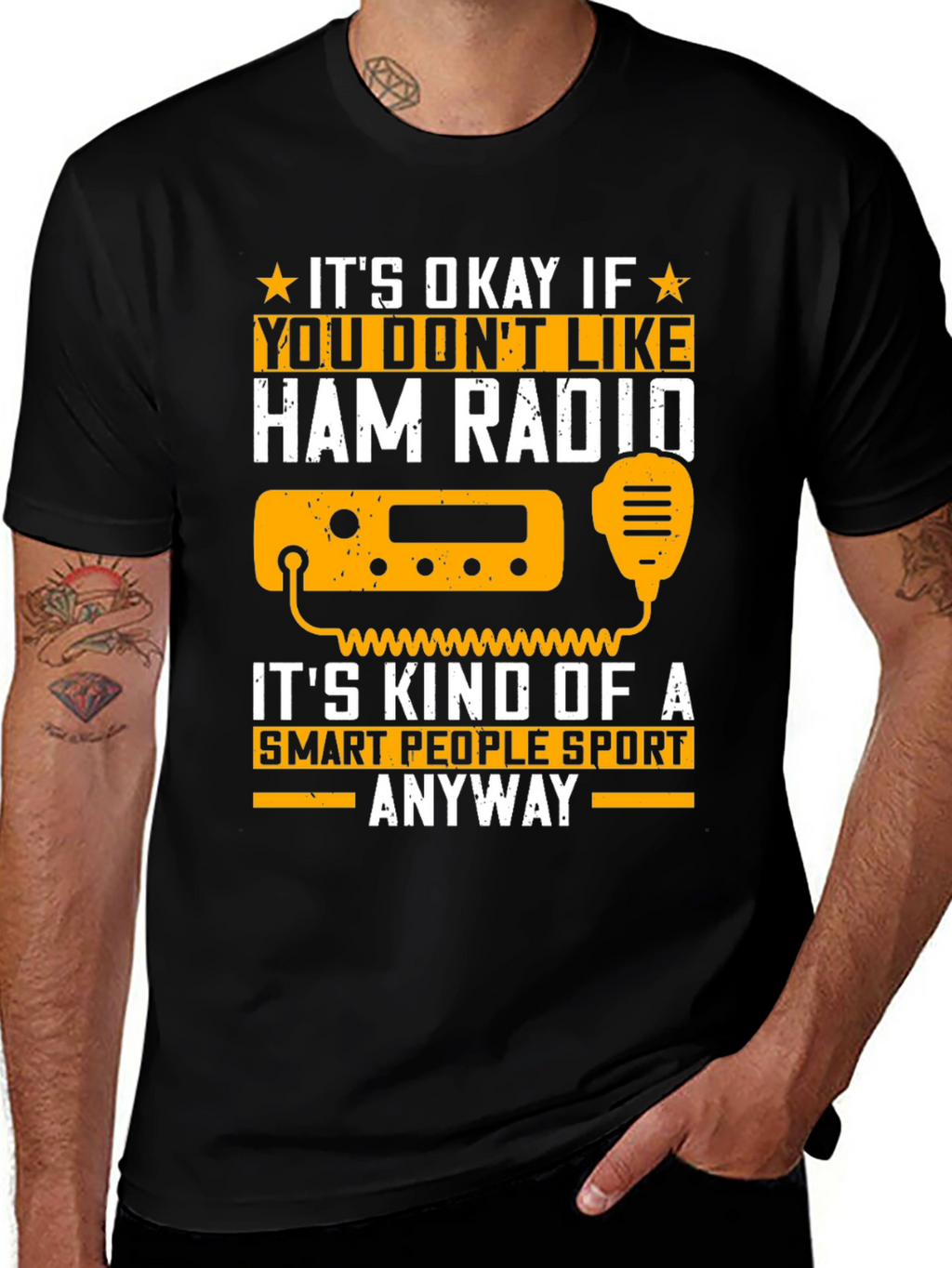 Ham Radio Smart People Sport T-Shirt