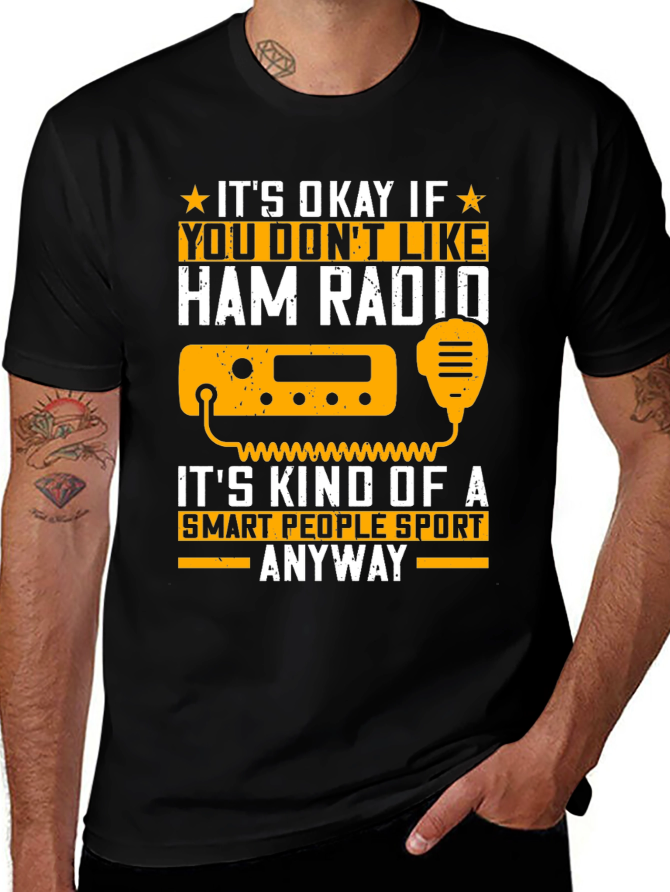 Ham Radio Smart People Sport T-Shirt